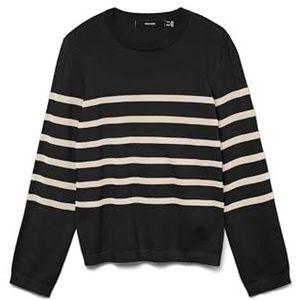 Vmsaba - Gebreide Pullover - O-hals - Lange Mouwen - Regular Fit