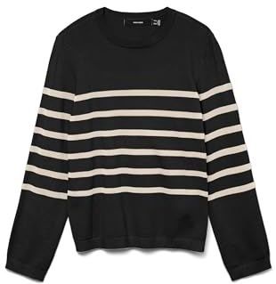 Vmsaba - Gebreide Pullover - O-hals - Lange Mouwen - Regular Fit