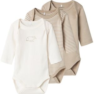 Body - Gestreept - Ribgebreid - 3-Pack