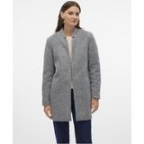 Vmelitekatrine - Jas - Zwart - Polyester - Omkeerbare Hals