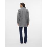 Vmelitekatrine - Jas - Zwart - Polyester - Omkeerbare Hals