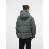 Vmgretakylie - Jas - Zwart - Polyester - Capuchon, Lange Mouwen