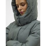 Vmgretakylie - Jas - Zwart - Polyester - Capuchon, Lange Mouwen