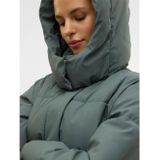 Vmgretakylie - Jas - Zwart - Polyester - Capuchon, Lange Mouwen