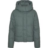 Vmgretakylie - Jas - Zwart - Polyester - Capuchon, Lange Mouwen