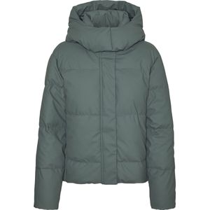 Jas - Capuchon - Zwart - Gerecycled Polyester - Lange Mouwen