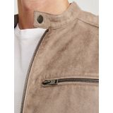 Jack & Jones - Dylan Biker - Leren Jas - Waterafstotend