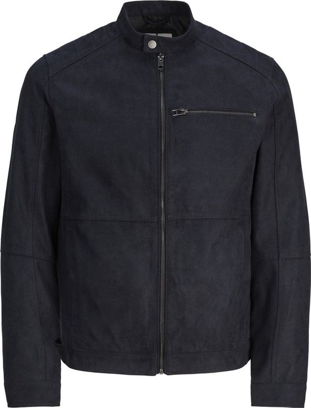 Motorrad-Lederjacke Jack & Jones Dylan