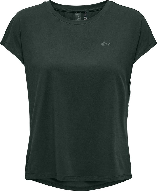 Athleisure - T-shirt - Zwart - Katoen - Loose Fit