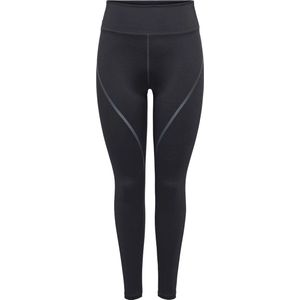 Only play jam-2-contrast high waist tight fit legging in de kleur grijs