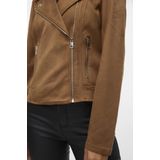 Vero Moda - VMJOSE - Leren Jas - Bruin - Dames