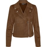 Vero Moda - VMJOSE - Leren Jas - Bruin - Dames