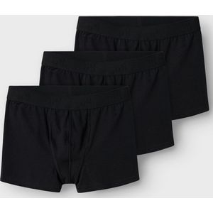 NAME IT - Jersey Boxershorts - Blauw Grijs Zwart - Katoen Elastaan
