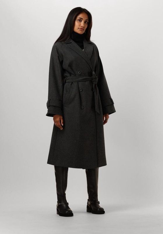 Object - Keily - Jas - Lang - Polyestervoering - Gerecycled Wol