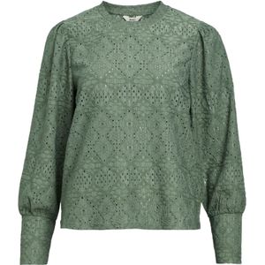 Object - T-shirt - Dark Forest - Gerecycled Polyester - Lange Mouwen