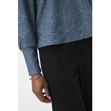 Object - Objfeodora Top Noos - T-shirt - Bering Sea - 95% Gerecycled Polyester