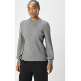 Object Objditte Re Knit Pullover Truien & vesten Dames - Sweater - Hoodie - Vest- Grijs