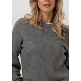 Object Objditte Re Knit Pullover Truien & vesten Dames - Sweater - Hoodie - Vest- Grijs