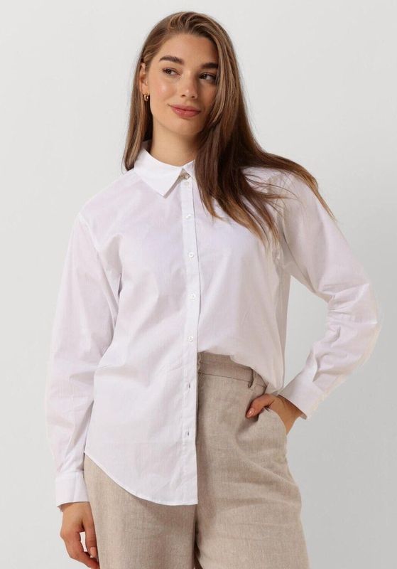 Object - Tutta Lo - Overhemd - Lange Mouwen - Poplin - Losse Pasvorm