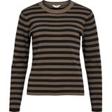 Object - Ester Sli - Gebreide Trui - Slim Fit - Ronde Hals - Lange Mouwen