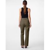 Pantalon - YASLIKKA - Effen - Gerecycled Materiaal - High Waist