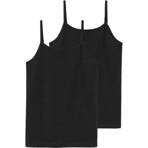 Top - Zwart - Jersey - Mouwloos - 2-Pack