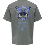Only Sons - Heren Tee SS Keane Tee - Grijs