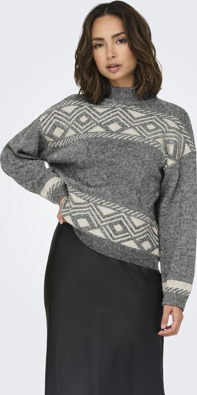 PUMICE STONE - Hoodie - Medium Grey Melange - Regular Fit - Lange Mouwen