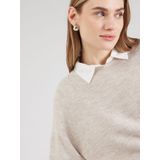 ONLY ONLSIMONI PULLOVER KNT NOOS Dames Trui Pumice Stone Melange