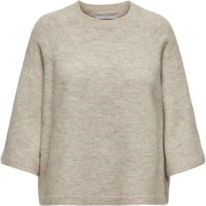 ONLY ONLSIMONI PULLOVER KNT NOOS Dames Trui Pumice Stone Melange
