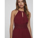 Vila - Milina - Lange Jurk - Maxi-lengte - Mouwloos - Halterhals