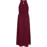 Vila - Milina - Lange Jurk - Maxi-lengte - Mouwloos - Halterhals