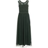 Vila - Lynnea - Jurk - Zwart - 100% Gerecycled Polyester