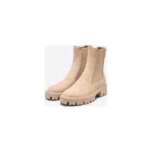 Only - Onlbetty-9 - Veterboots - Zand - PU Nubuck - Warm Gevoerd