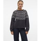 Trui - Charmaina - Gerecycled Materiaal - Losse Pasvorm - Lange Mouw