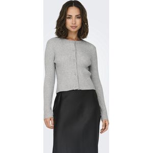 ONLY - ONLKatia - Gebreid Vest - Lichtgrijs