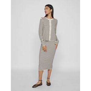 Vila - Vizicha Striped Knit Cardigan - Dames - Cardigans