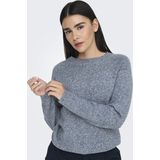 Only - ONLRICA LIFE L/S PULLOVER KNT NOOS - Trui - Moonlit Ocean - Lange Mouwen