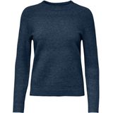Only - ONLRICA LIFE L/S PULLOVER KNT NOOS - Trui - Moonlit Ocean - Lange Mouwen