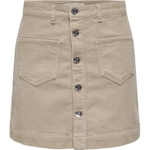 Only - Amazing Global HW - Fluwelen Damesrok - Hoge Taille - Kort