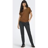 Only Broek Onlpoptrash-gozi Pant Pnt Noos 15329797 Phantom/black Houn Dames