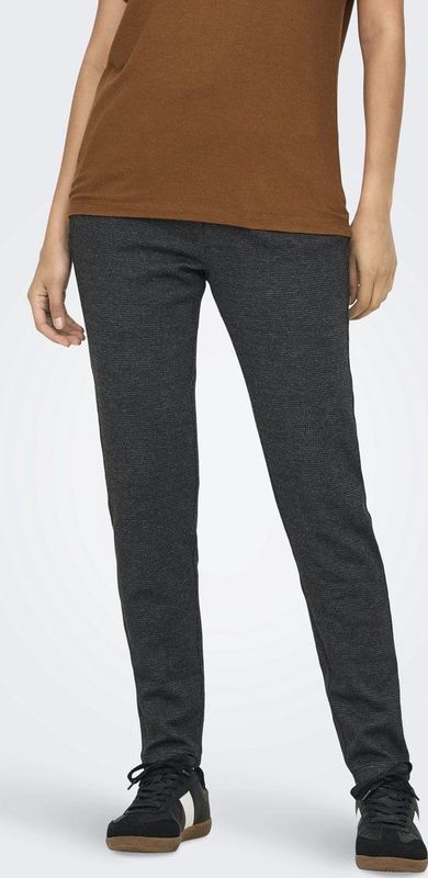 Only Broek Onlpoptrash-gozi Pant Pnt Noos 15329797 Phantom/black Houn Dames