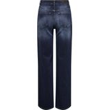 Only Jeans Onlmadison Blush Hw Wide Dnm Rea081 15318405 Dark Blue Denim Dames