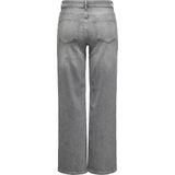 Only Jeans Onlmadison Blush Hw Wid Dnm Rea0938 15299800 Light Grey Denim Dames