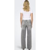 Only Jeans Onlmadison Blush Hw Wid Dnm Rea0938 15299800 Light Grey Denim Dames