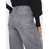 Only Jeans Onlmadison Blush Hw Wid Dnm Rea0938 15299800 Light Grey Denim Dames