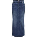 Spijkerrok - Denim - Mid Waist - Maxi Lengte