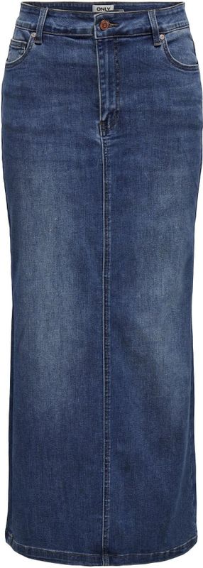 Spijkerrok - Denim - Mid Waist - Maxi Lengte