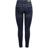 Only Jeans Onlblush Mid Sk Ankle Rw Dnm Dot245 15326910 Dark Blue Denim Dames