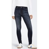 Only Jeans Onlblush Mid Sk Ankle Rw Dnm Dot245 15326910 Dark Blue Denim Dames